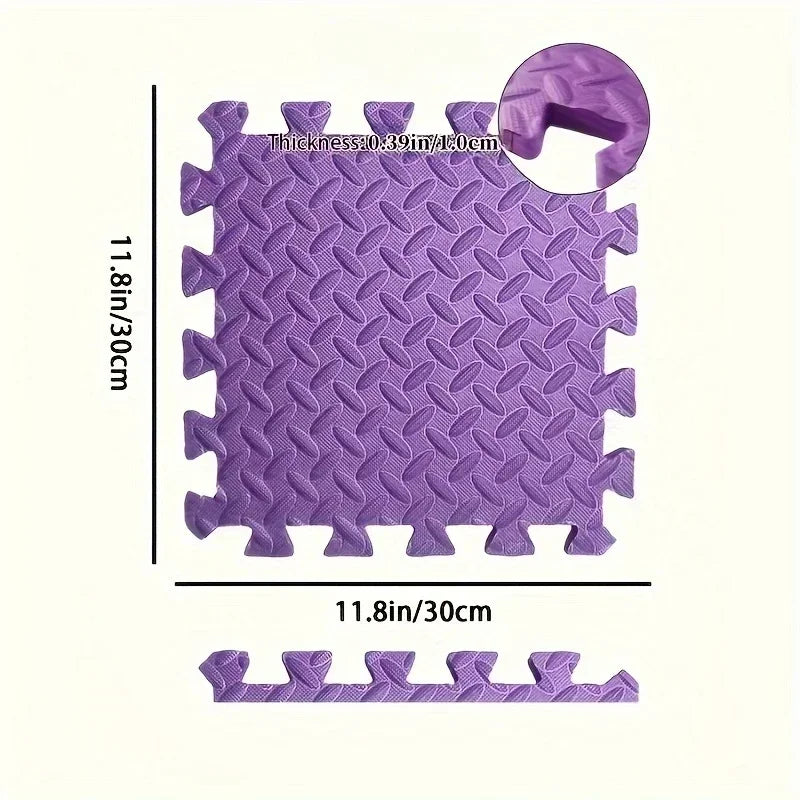 thick baby play mat for kids non-slip waterproof PVC crawling floor tiles