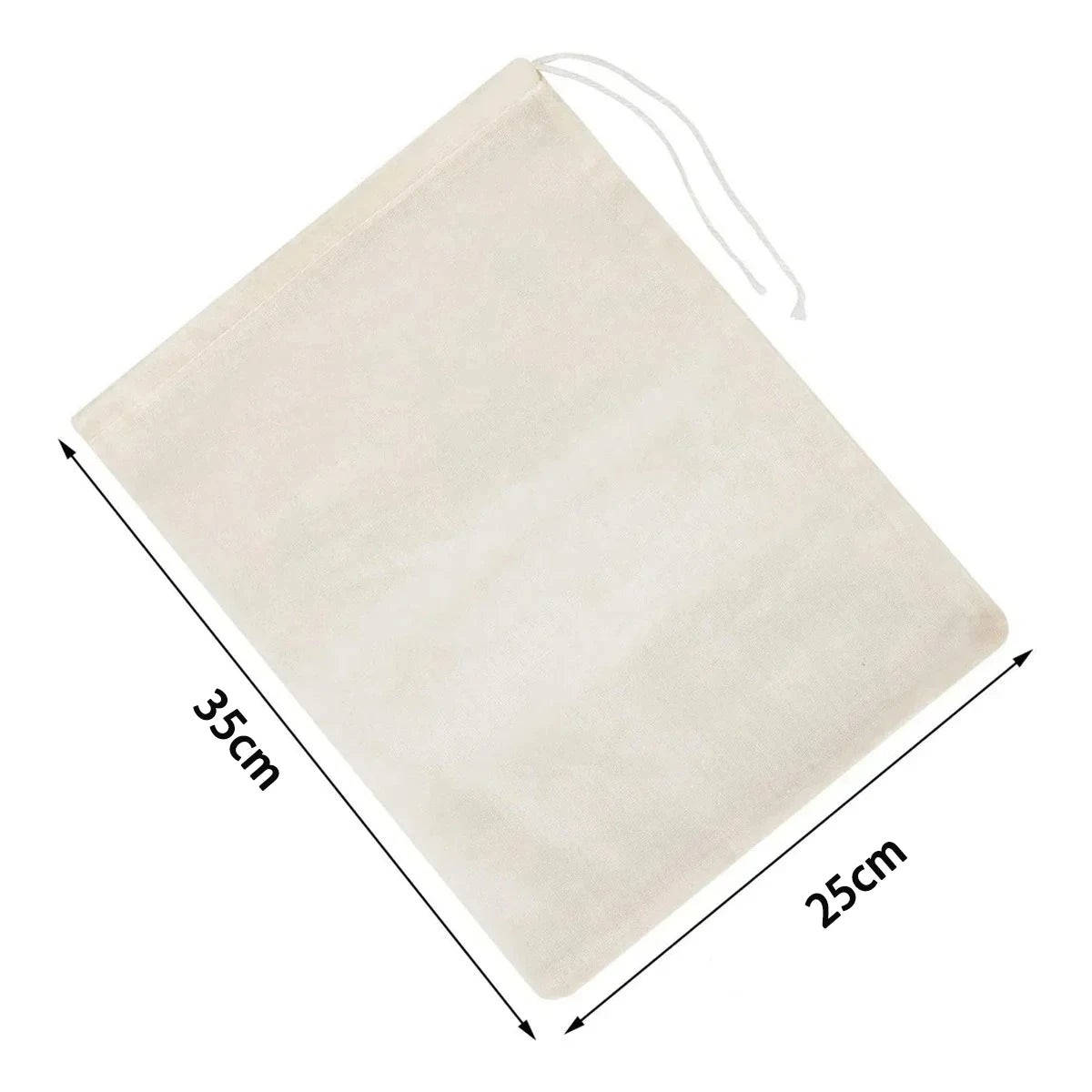 Reusable nylon mesh strainer bags