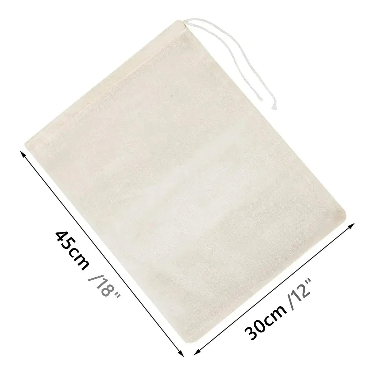 Reusable nylon mesh strainer bags