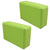 2PCS EVA Yoga Blocks for Pilates, Stretching & Fitness Training