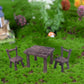 DIY Fairy Garden Miniature Accessories | Resin Garden Decor