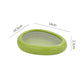 Reusable fruit storage container covers with retractable film seal for fresh food preservation