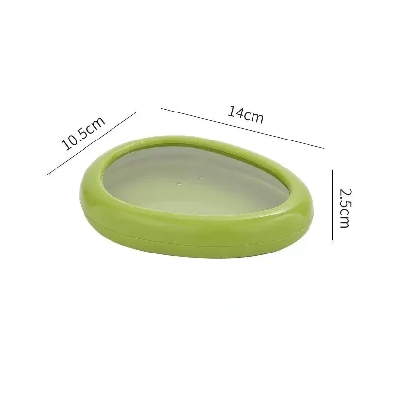 Reusable fruit storage container covers with retractable film seal for fresh food preservation