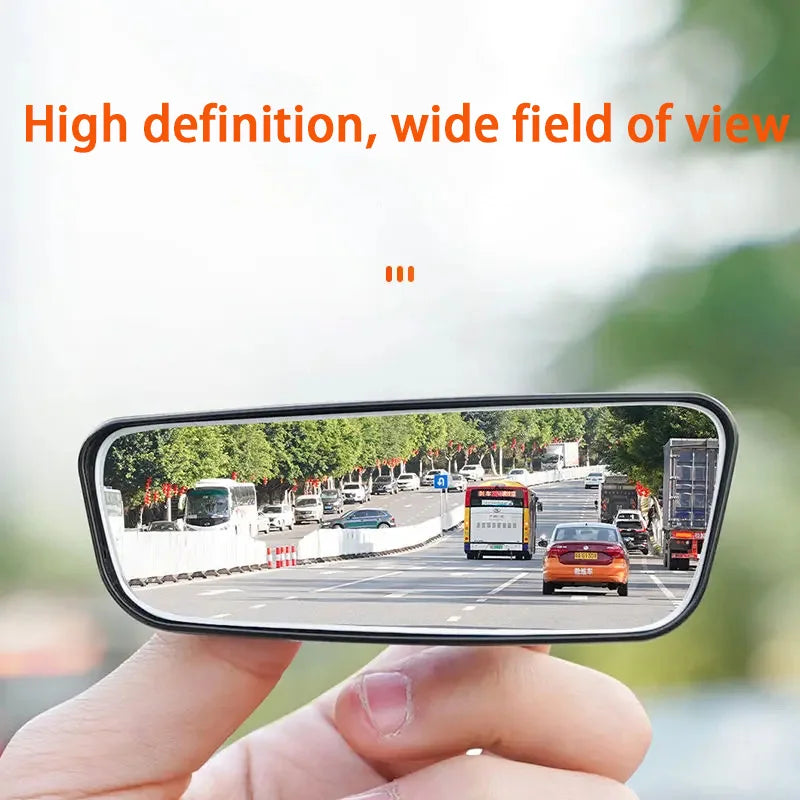 Car auxiliary rearview convex blind spot mirror wide angle adjustable side mirror