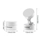 Magnetic suction car phone holder with double sided vacuum cup mount
