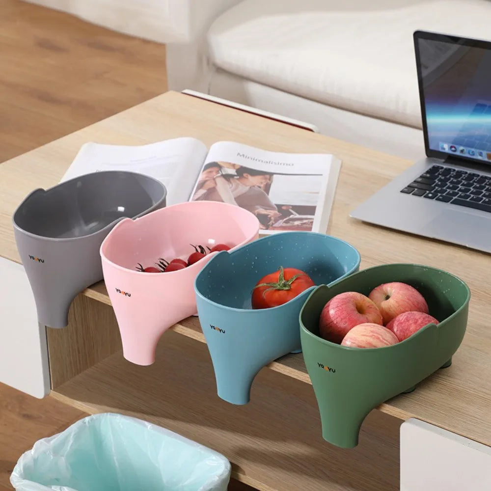 Fruit vegetable washing basket hanging sink drainer rack colander strainer