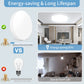 Modern round LED ceiling light fixture for bedroom kitchen and living room