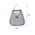 Reusable hanging vegetable storage net bag for fruits onions potatoes garlic and kitchen produce