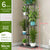 multi-tier iron plant stand flowerpot organizer for flowers succulents herbs balcony patio and garden decor