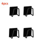 Stainless steel sink sponge holder adhesive drain drying rack for kitchen sponge scrubber and soap storage