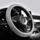 Napa leather perforated non-slip car steering wheel cover