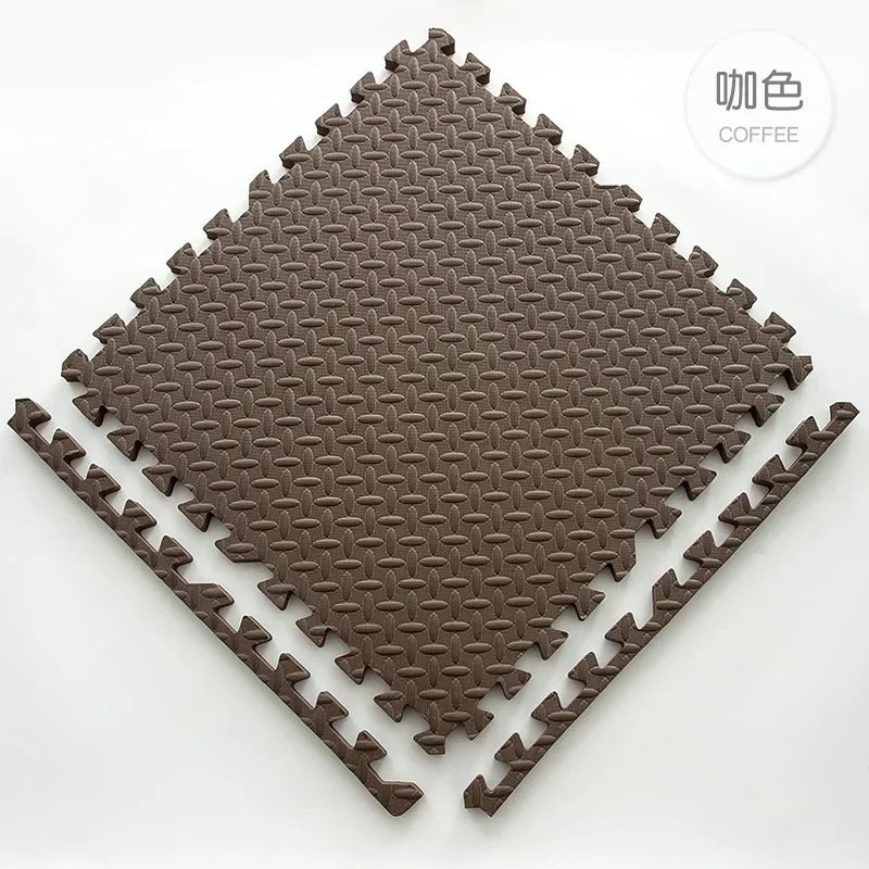 Thick interlocking puzzle foam play mat for kids baby playroom floor