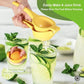 Manual lemon lime squeezer stainless steel citrus press juicer with built-in filter