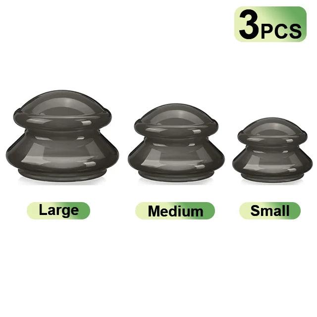 Silicone Cupping Therapy Set for Massage & Body Relaxation