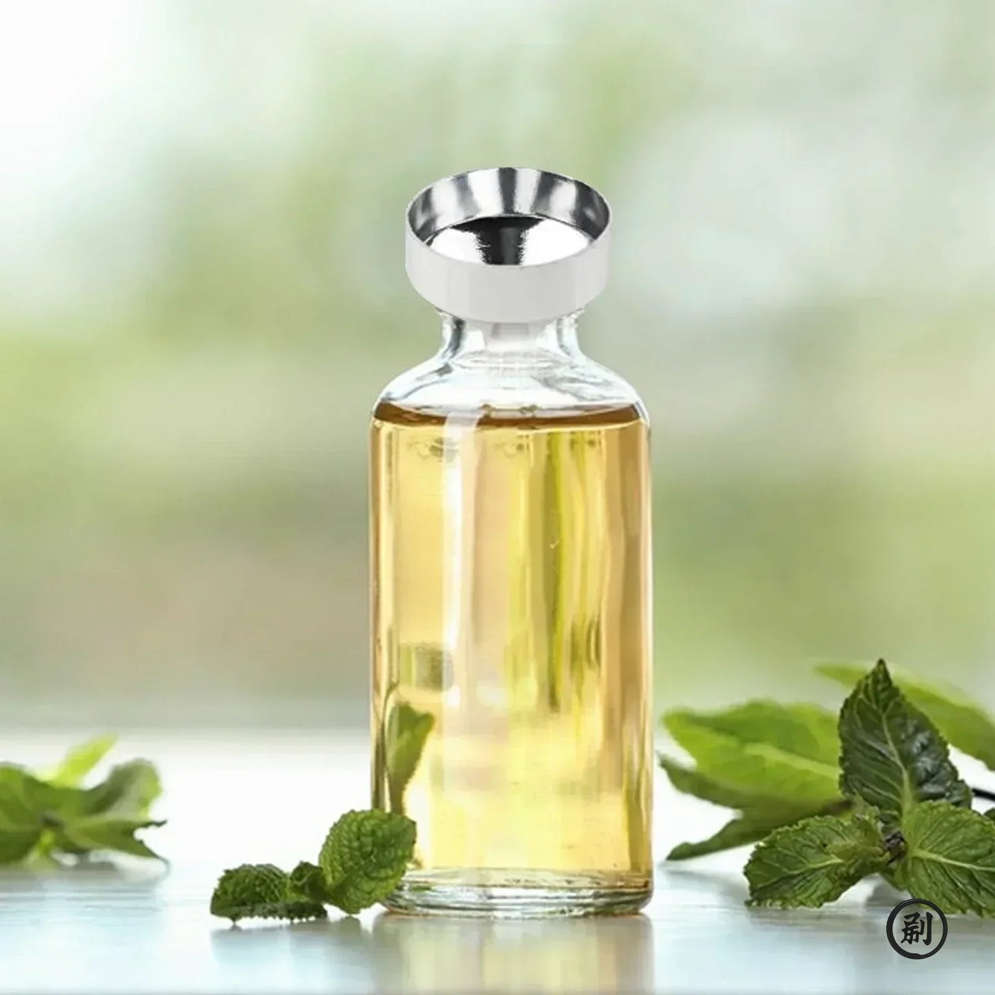 Mini aluminum funnel wide mouth kitchen oil and liquid funnel for small bottles