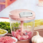500/900ML manual garlic chopper meat mincer food processor for kitchen use