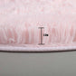Round fluffy soft area rug for kids girls room princess bedroom decor