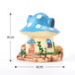 DIY fairy garden resin miniature accessories for dollhouse terrarium flower pot and home garden decor