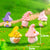 DIY fairy garden resin miniature accessories for dollhouse terrarium flower pot and home garden decor