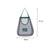 Reusable hanging vegetable storage net bag for fruits onions potatoes garlic and kitchen produce