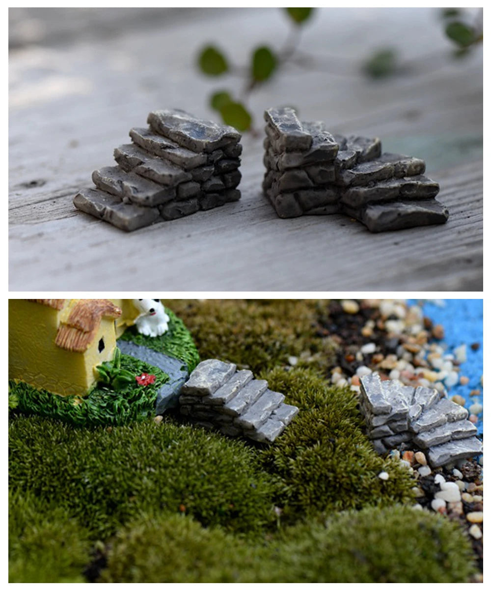 DIY Fairy Garden Miniature Accessories | Resin Garden Decor