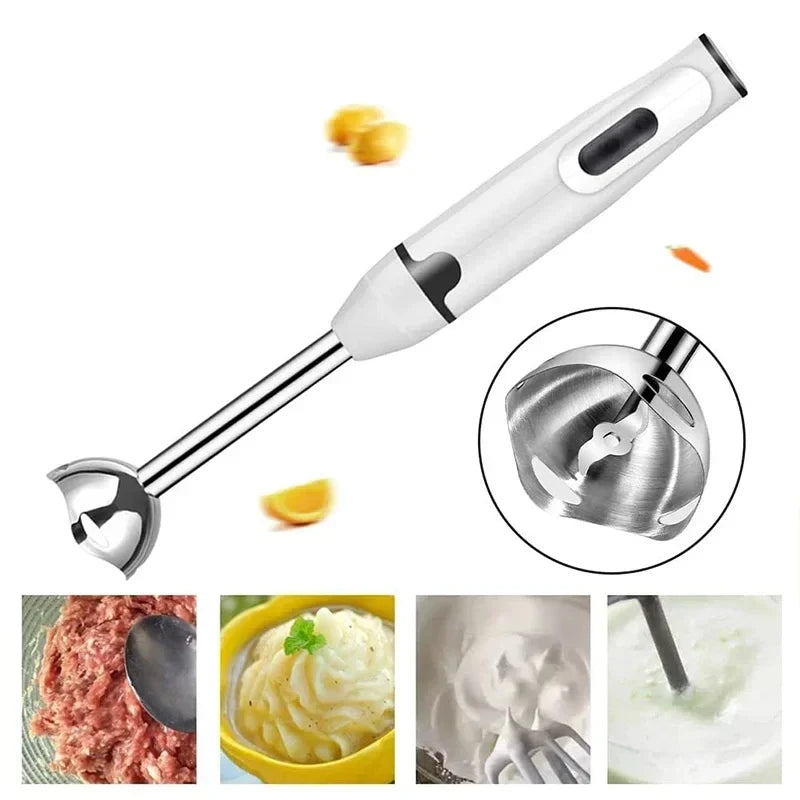 400W green immersion hand stick blender electric food and vegetable grinder