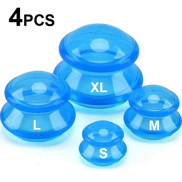 Silicone Cupping Therapy Set for Massage & Body Relaxation