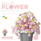 mini flower building block set with colorful potted plant designs micro self locking bricks DIY home desk decor toy gift