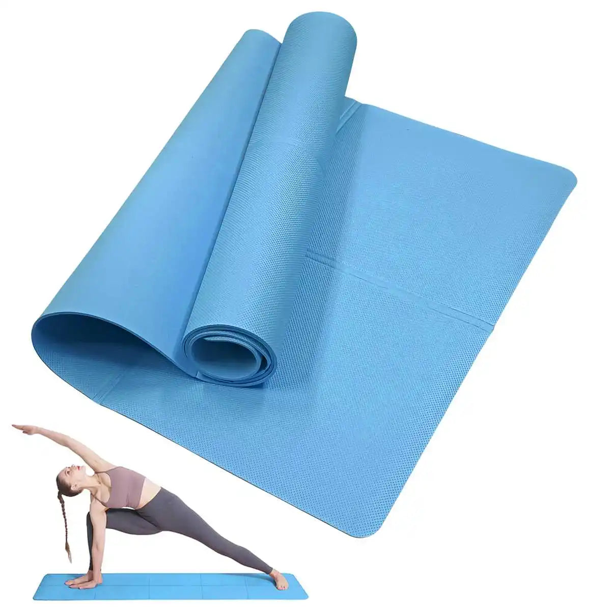 Non-Slip Yoga Mat for Pilates, Fitness & Home Workouts