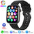 Waterproof Bluetooth Smart Watch with Heart Rate & Fitness Tracker