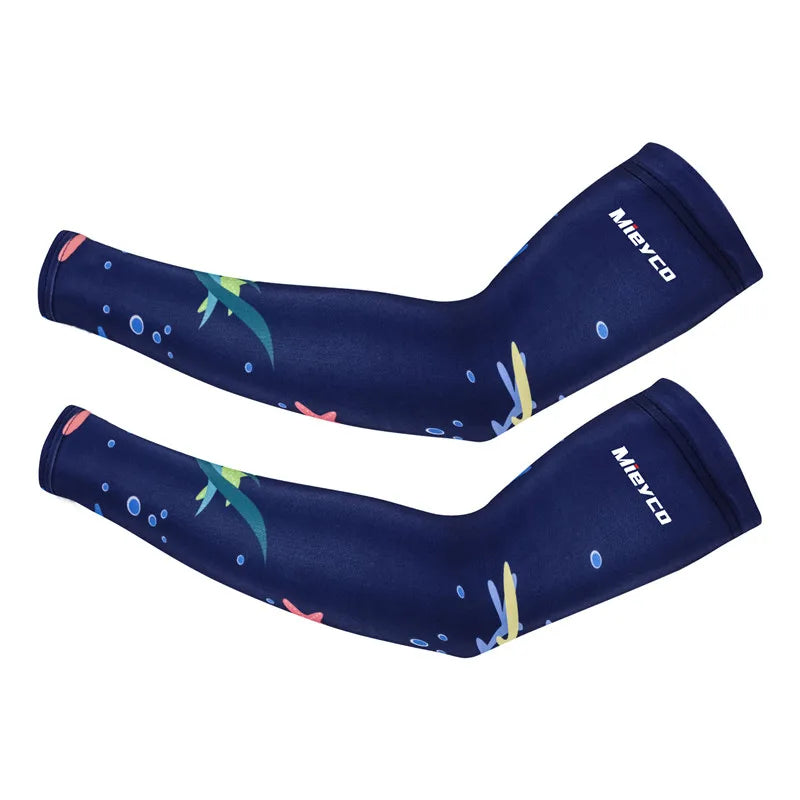 UPF 50+ Sun Protection Sports Arm Sleeves