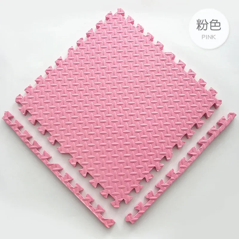 Thick interlocking puzzle foam play mat for kids baby playroom floor