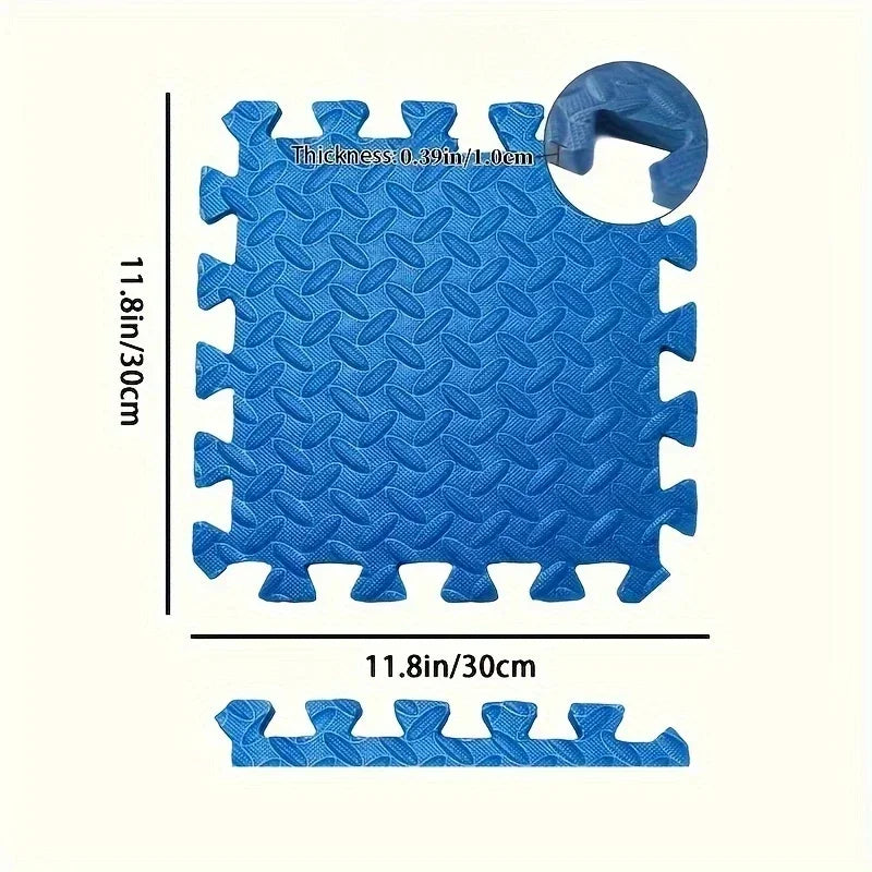 thick baby play mat for kids non-slip waterproof PVC crawling floor tiles