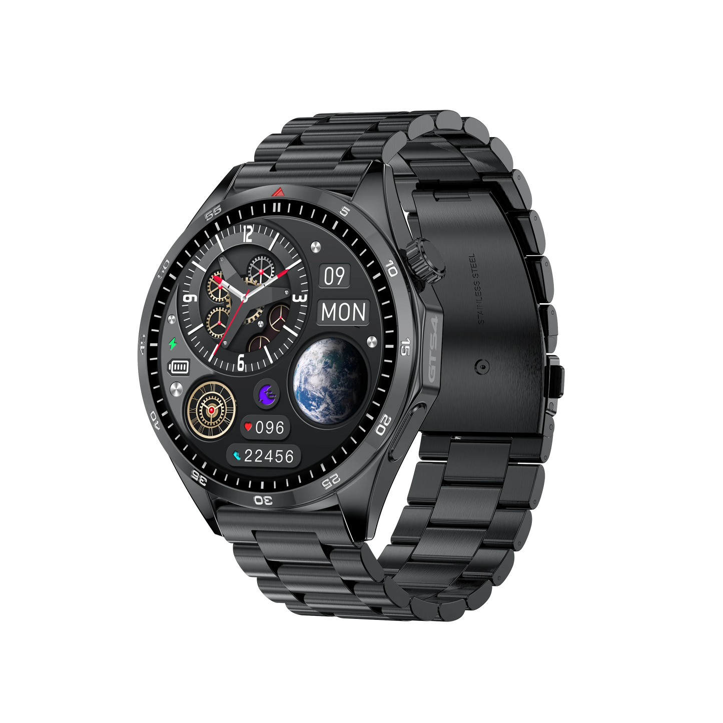 Touch Dial Bluetooth Fitness Tracker Smartwatch