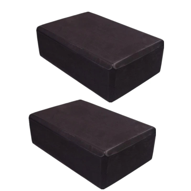 2PCS EVA Yoga Blocks for Pilates, Stretching & Fitness Training