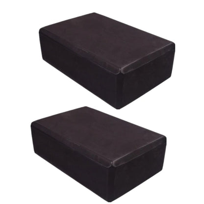 2PCS EVA Yoga Blocks for Pilates, Stretching & Fitness Training