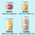 Transparent airtight food storage container for kitchen pantry grains cereal rice beans and snacks