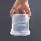 Transparent airtight food storage container for kitchen pantry grains cereal rice beans and snacks