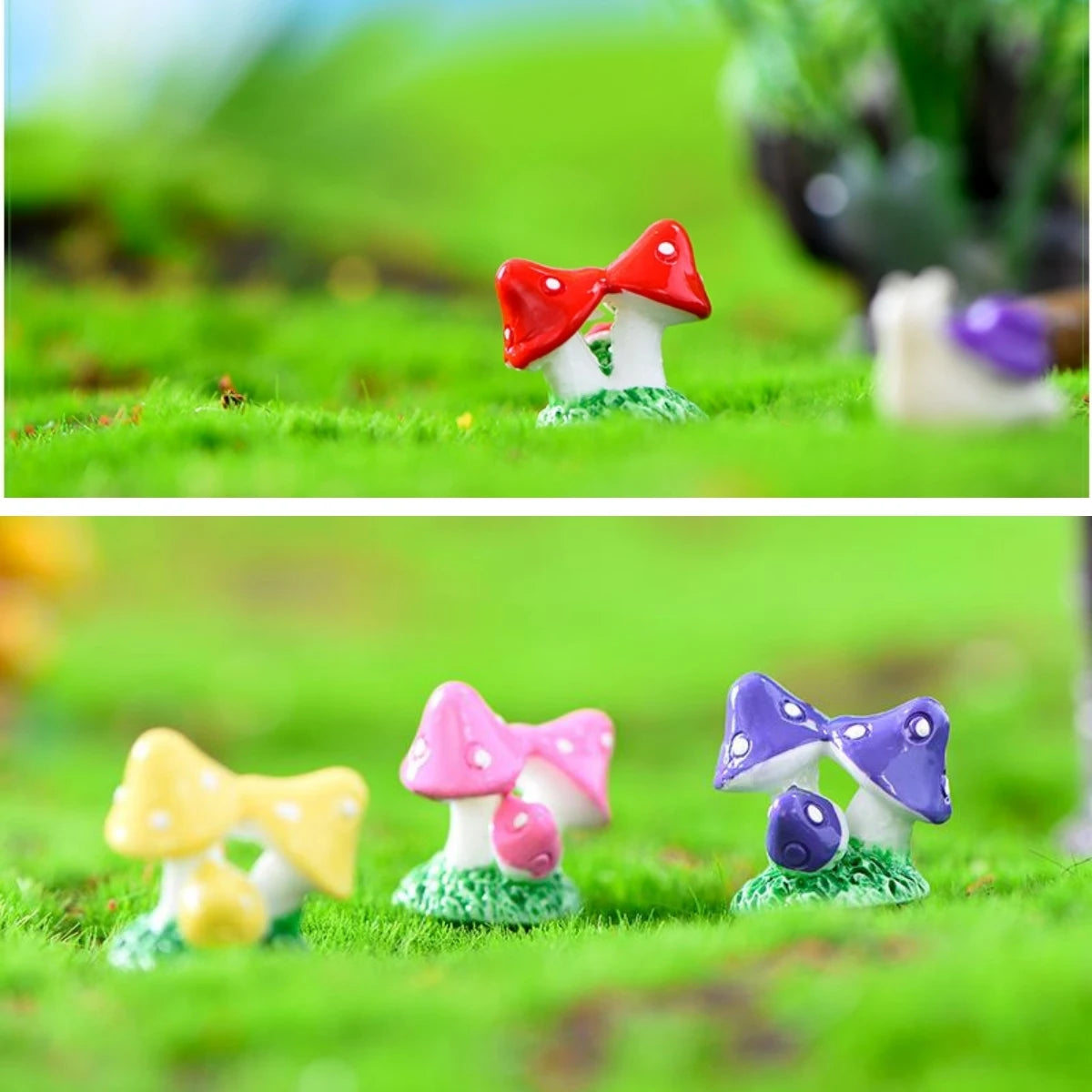 DIY Fairy Garden Miniature Accessories | Resin Garden Decor