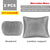 Soft car headrest neck support pillow for comfortable driving