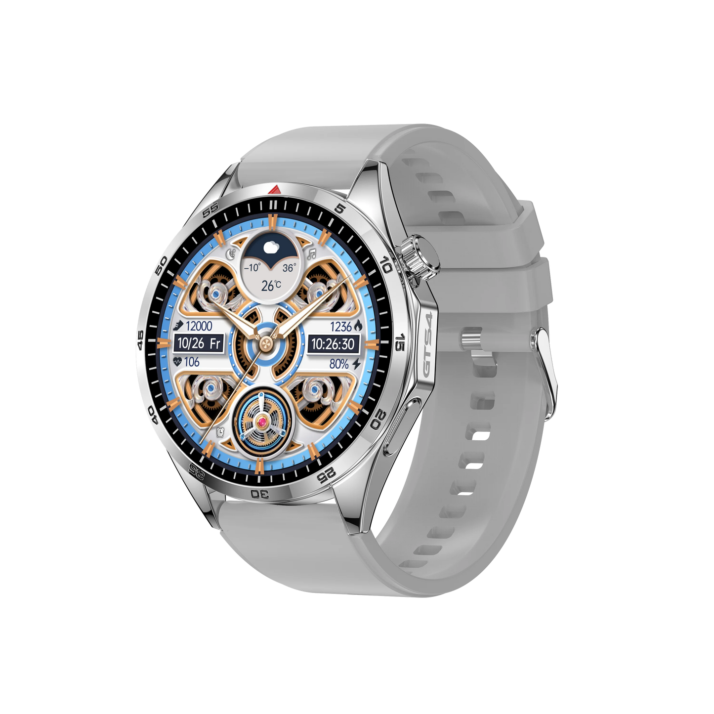 Touch Dial Bluetooth Fitness Tracker Smartwatch