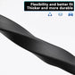 2PCS black rubber car seat gap filler console organizer storage box