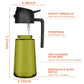 2-in-1 dark glass olive oil sprayer and dispenser bottle for kitchen cooking oil vinegar and salad use
