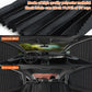 2PCS magnetic car window sunshade curtain for UV protection and privacy
