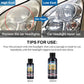 Headlight scratch remover cleaning paste for restoring yellowed oxidized car headlights