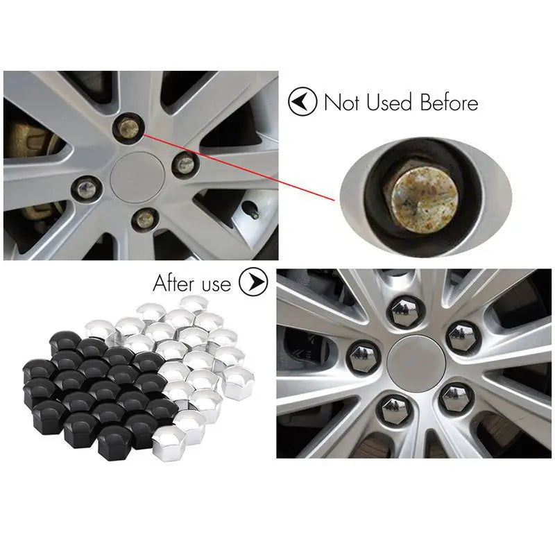 Car wheel nut caps for Ford Ranger Focus Mondeo C-Max S-Max Galaxy