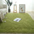 Kids rainbow fluffy area rug for bedroom playroom and living room decor