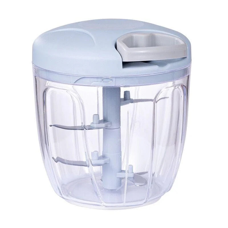 500/900ML manual garlic chopper meat mincer food processor for kitchen use