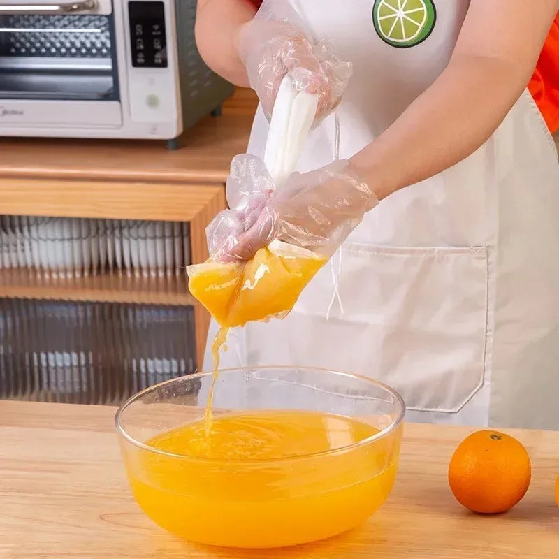 Reusable nylon mesh strainer bags