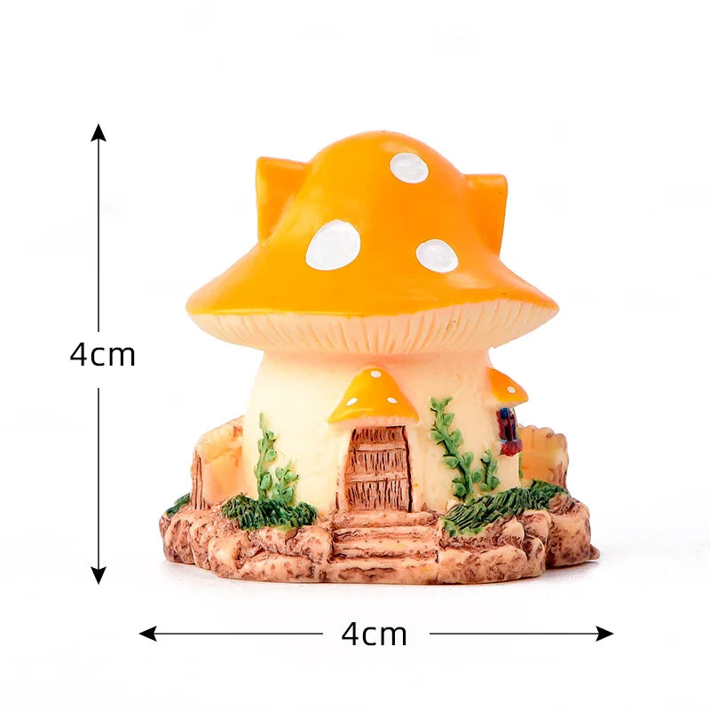 DIY fairy garden resin miniature accessories for dollhouse terrarium flower pot and home garden decor